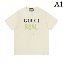GUCCI Gucci 2022SS men's short-sleeved T-shirt summer must-have brand new work