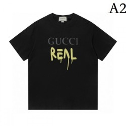 GUCCI Gucci 2022SS men's short-sleeved T-shirt summer must-have brand new work