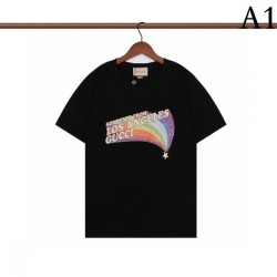 GUCCI Gucci 2022SS men's short-sleeved T-shirt excellent brand print