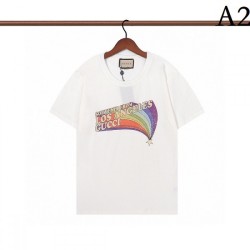 GUCCI Gucci 2022SS men's short-sleeved T-shirt excellent brand print