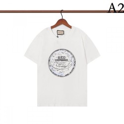 GUCCI Gucci 2022SS men's short sleeve T-shirt I want to keep this summer