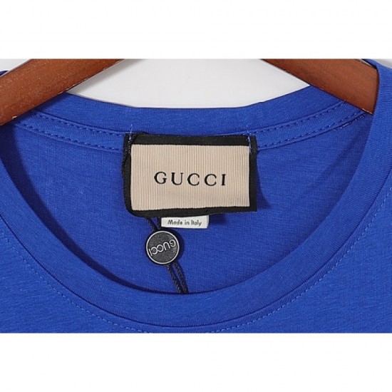 GUCCI Gucci 2022SS men's short sleeve T-shirt I want to keep this summer GUCCI Gucci 2022SS men's short sleeve T-shirt I want to keep this summer