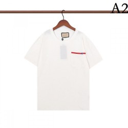 GUCCI Gucci 2022SS men's short-sleeved T-shirt new spring and summer plus