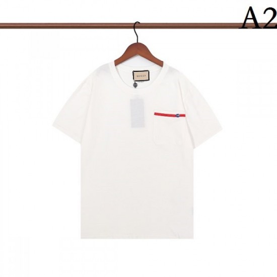 GUCCI Gucci 2022SS men's short-sleeved T-shirt new spring and summer plus GUCCI Gucci 2022SS men's short-sleeved T-shirt new spring and summer plus
