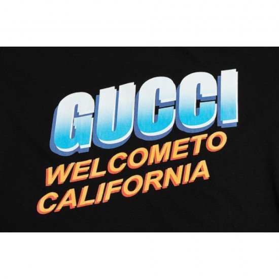 GUCCI Gucci 2022SS men's short-sleeved T-shirt with high fashion sensitivity GUCCI Gucci 2022SS men's short-sleeved T-shirt with high fashion sensitivity
