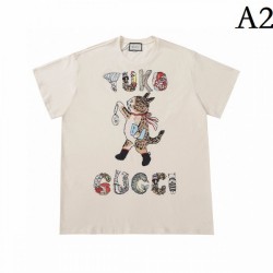 GUCCI Gucci 2022SS men's short-sleeved T-shirt is a very popular new work