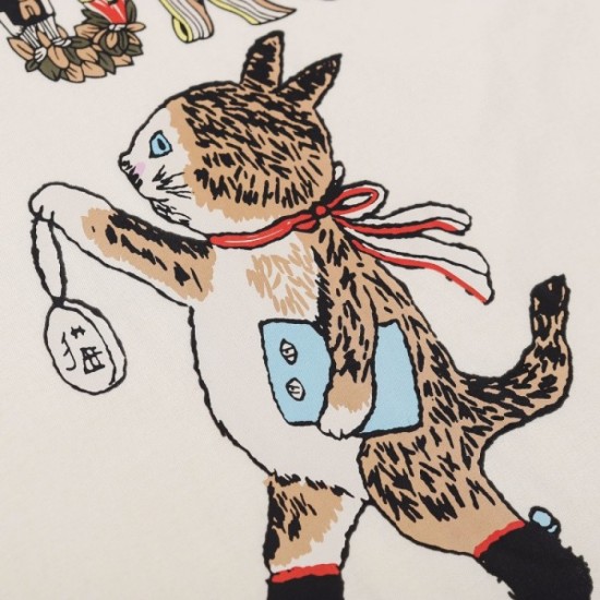 GUCCI Gucci 2022SS men's short-sleeved T-shirt is a very popular new work GUCCI Gucci 2022SS men's short-sleeved T-shirt is a very popular new work