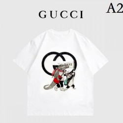 2022SS short-sleeved T-shirt overseas limited model new GUCCI Gucci