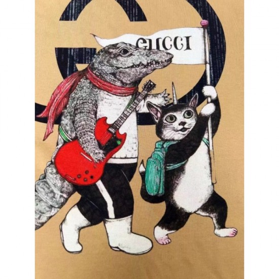2022SS short-sleeved T-shirt overseas limited model new GUCCI Gucci 2022SS short-sleeved T-shirt overseas limited model new GUCCI Gucci