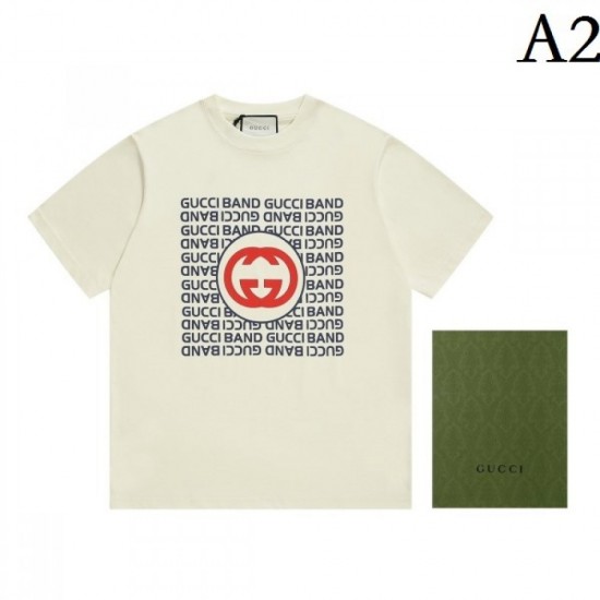2022SS short-sleeved T-shirt Summer new work with a sense of stability GUCCI Gucci 2022SS short-sleeved T-shirt Summer new work with a sense of stability GUCCI Gucci