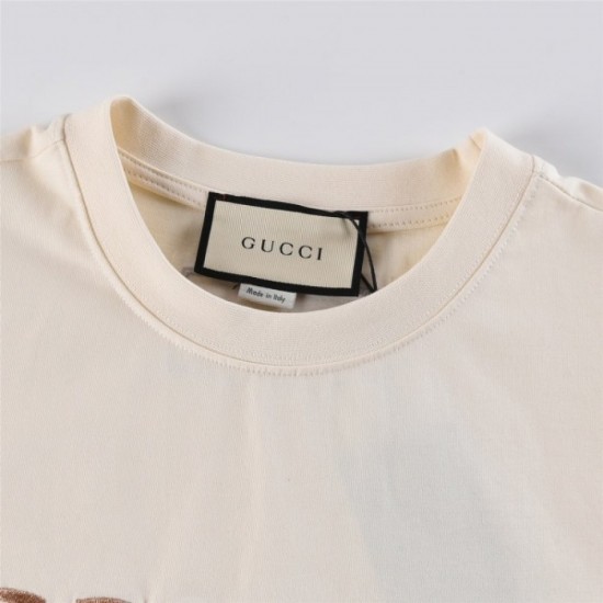 2022SS Short-sleeved T-shirt Continues to attract attention in spring and summer GUCCI Gucci 2022SS Short-sleeved T-shirt Continues to attract attention in spring and summer GUCCI Gucci