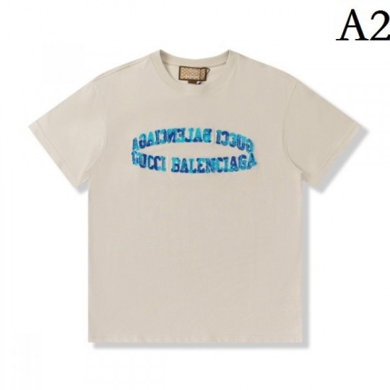 2022SS short-sleeved T-shirt classic popular thin soft GUCCI Gucci 2022SS short-sleeved T-shirt classic popular thin soft GUCCI Gucci