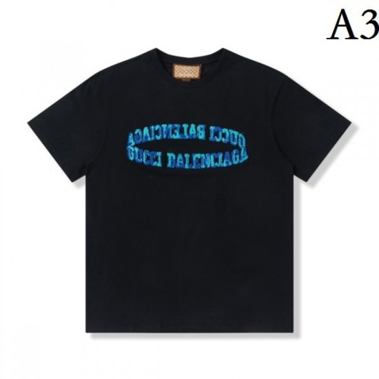 2022SS short-sleeved T-shirt classic popular thin soft GUCCI Gucci 2022SS short-sleeved T-shirt classic popular thin soft GUCCI Gucci
