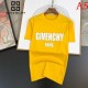 GIVENCHY Men's Short Sleeve T-shirt 2022 New Givenchy in the Spring / Summer Collection GIVENCHY Men's Short Sleeve T-shirt 2022 New Givenchy in the Spring / Summer Collection