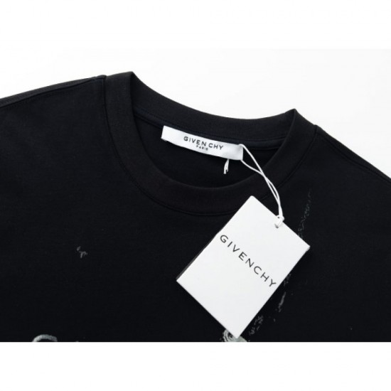 2022SS Short-sleeved T-shirt Spring season feeling GIVENCHY Givenchy 2022SS Short-sleeved T-shirt Spring season feeling GIVENCHY Givenchy