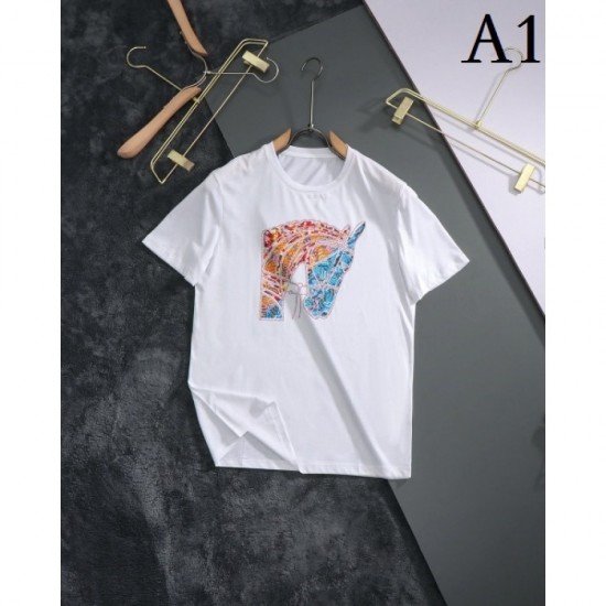 2022SS Short-sleeved T-shirt Summer new work HERMES Hermes 2022SS Short-sleeved T-shirt Summer new work HERMES Hermes