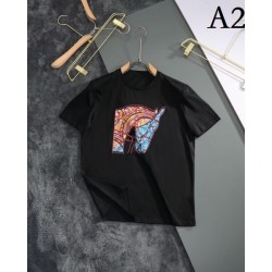 2022SS Short-sleeved T-shirt Summer new work HERMES Hermes