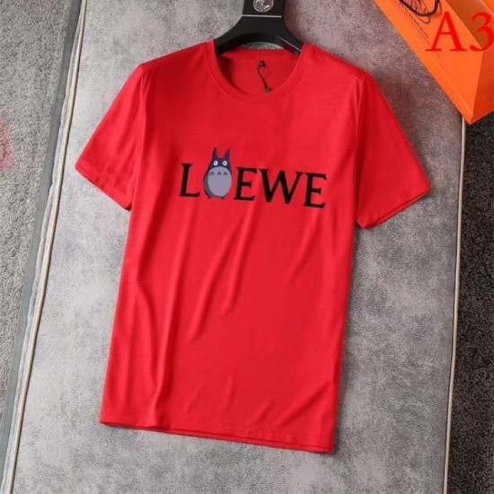 LOEWE Men's Short Sleeve T-shirt 2022 New Fashion Trends Loewe LOEWE Men's Short Sleeve T-shirt 2022 New Fashion Trends Loewe