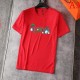 LOEWE Men's Short Sleeve T-shirt 2022 New Conspicuously strong Loewe LOEWE Men's Short Sleeve T-shirt 2022 New Conspicuously strong Loewe