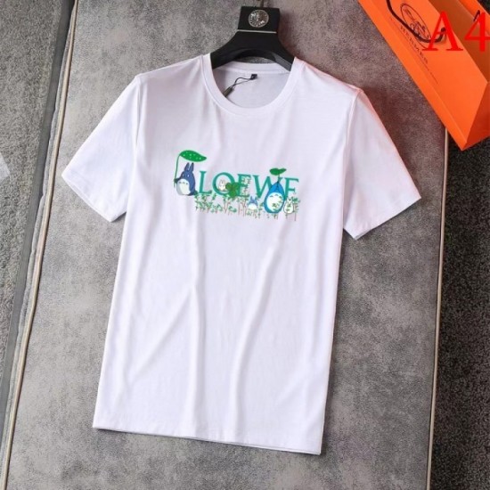 LOEWE Men's Short Sleeve T-shirt 2022 New Conspicuously strong Loewe LOEWE Men's Short Sleeve T-shirt 2022 New Conspicuously strong Loewe