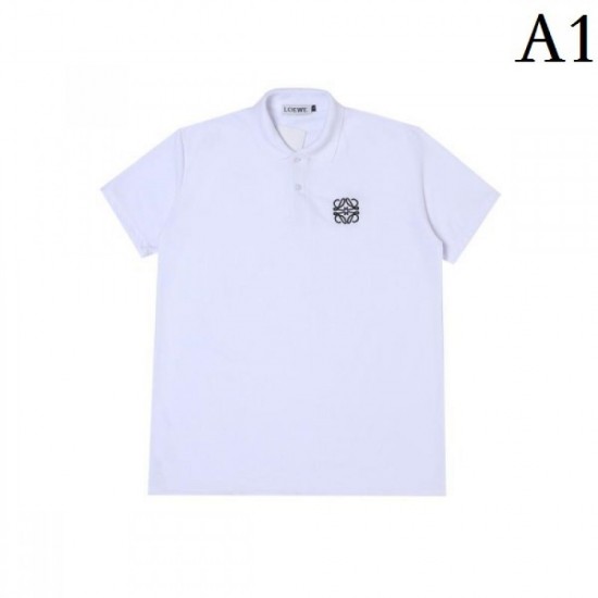 2022SS Fashionable LOEWE Men's and women's short-sleeved T-shirt 2022SS Fashionable LOEWE Men's and women's short-sleeved T-shirt