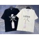 2022SS Very easy to incorporate LOEWE Men's and women's short-sleeved T-shirt 2022SS Very easy to incorporate LOEWE Men's and women's short-sleeved T-shirt