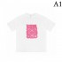 2022SS Enjoy trendy outfits LOEWE Men's and women's short-sleeved T-shirts