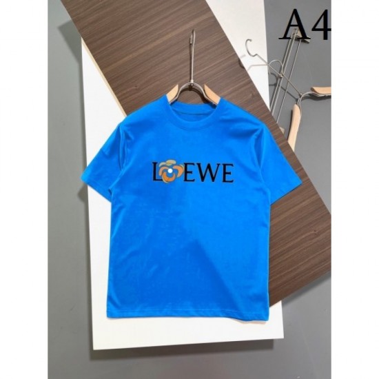 LOEWE Loewe 2022SS men's short-sleeved T-shirt local price affordable spring and summer new work LOEWE Loewe 2022SS men's short-sleeved T-shirt local price affordable spring and summer new work