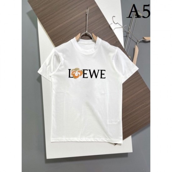 LOEWE Loewe 2022SS men's short-sleeved T-shirt local price affordable spring and summer new work LOEWE Loewe 2022SS men's short-sleeved T-shirt local price affordable spring and summer new work