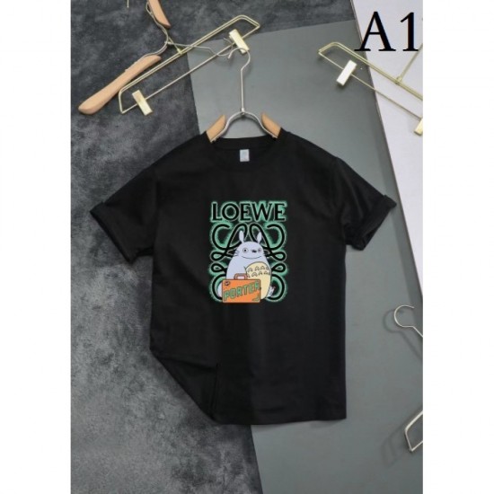 2022SS short-sleeved T-shirt outstanding attractive item LOEWE Loewe 2022SS short-sleeved T-shirt outstanding attractive item LOEWE Loewe