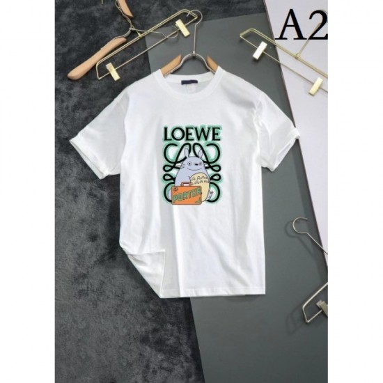 2022SS short-sleeved T-shirt outstanding attractive item LOEWE Loewe 2022SS short-sleeved T-shirt outstanding attractive item LOEWE Loewe