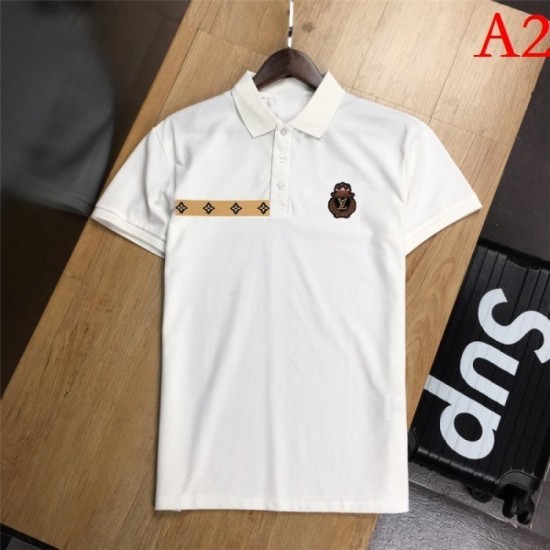 LOUIS VUITTON Men's short sleeve T-shirt 2022 New classic popular model Louis Vuitton LOUIS VUITTON Men's short sleeve T-shirt 2022 New classic popular model Louis Vuitton