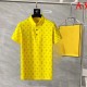 LOUIS VUITTON Men's Short Sleeve T-shirt 2022 New Stylish Louis Vuitton LOUIS VUITTON Men's Short Sleeve T-shirt 2022 New Stylish Louis Vuitton