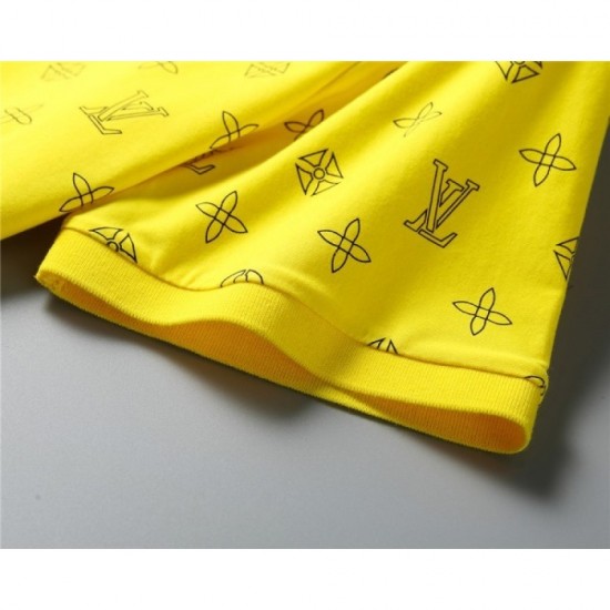 LOUIS VUITTON Men's Short Sleeve T-shirt 2022 New Stylish Louis Vuitton LOUIS VUITTON Men's Short Sleeve T-shirt 2022 New Stylish Louis Vuitton