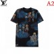 LOUIS VUITTON Men's Short Sleeve T-shirt 2022 New Sophisticated Impression Louis Vuitton LOUIS VUITTON Men's Short Sleeve T-shirt 2022 New Sophisticated Impression Louis Vuitton