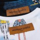 LOUIS VUITTON Men's Short Sleeve T-shirt 2022 New Sophisticated Impression Louis Vuitton LOUIS VUITTON Men's Short Sleeve T-shirt 2022 New Sophisticated Impression Louis Vuitton