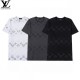 LOUIS VUITTON Men's Short Sleeve T-shirt 2022 New Eye-catching 1st Louis Vuitton LOUIS VUITTON Men's Short Sleeve T-shirt 2022 New Eye-catching 1st Louis Vuitton