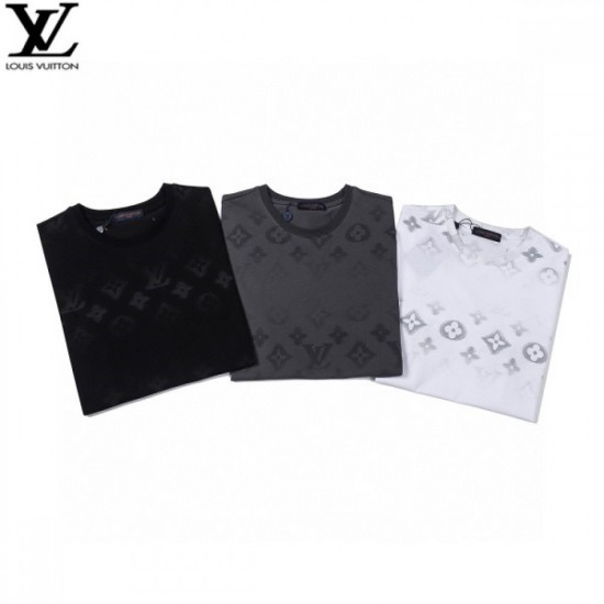 LOUIS VUITTON Men's Short Sleeve T-shirt 2022 New Eye-catching 1st Louis Vuitton LOUIS VUITTON Men's Short Sleeve T-shirt 2022 New Eye-catching 1st Louis Vuitton
