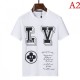 LOUIS VUITTON Men's Short Sleeve T-shirt 2022 New Keep an eye on Louis Vuitton LOUIS VUITTON Men's Short Sleeve T-shirt 2022 New Keep an eye on Louis Vuitton