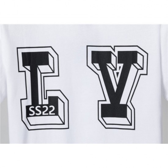 LOUIS VUITTON Men's Short Sleeve T-shirt 2022 New Keep an eye on Louis Vuitton LOUIS VUITTON Men's Short Sleeve T-shirt 2022 New Keep an eye on Louis Vuitton