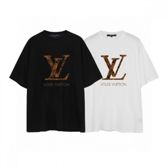 LOUIS VUITTON Men's short-sleeved T-shirt 2022 New charm Louis Vuitton LOUIS VUITTON Men's short-sleeved T-shirt 2022 New charm Louis Vuitton