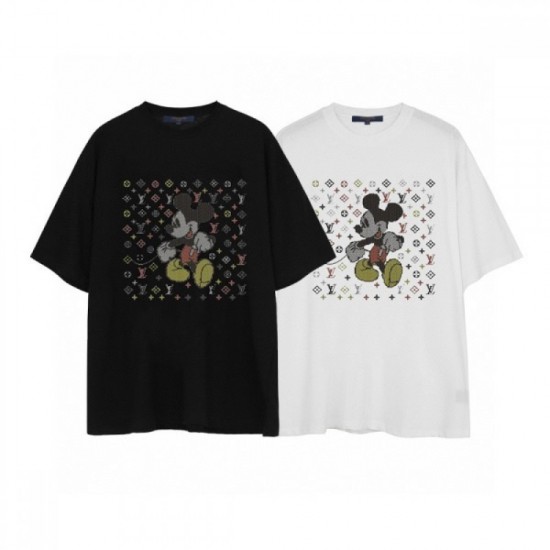 LOUIS VUITTON Men's Short Sleeve T-shirt 2022 New Attractive New Louis Vuitton LOUIS VUITTON Men's Short Sleeve T-shirt 2022 New Attractive New Louis Vuitton