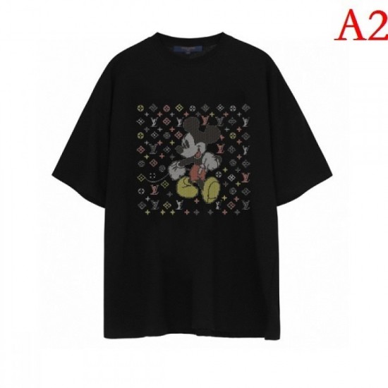 LOUIS VUITTON Men's Short Sleeve T-shirt 2022 New Attractive New Louis Vuitton LOUIS VUITTON Men's Short Sleeve T-shirt 2022 New Attractive New Louis Vuitton