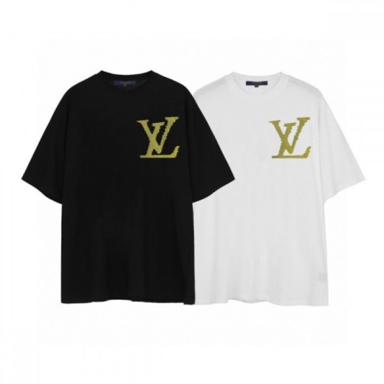 LOUIS VUITTON Men's Short Sleeve T-shirt 2022 New Celebrity Wear Louis Vuitton LOUIS VUITTON Men's Short Sleeve T-shirt 2022 New Celebrity Wear Louis Vuitton