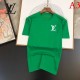 LOUIS VUITTON Men's short-sleeved T-shirt 2022 New charm Louis Vuitton LOUIS VUITTON Men's short-sleeved T-shirt 2022 New charm Louis Vuitton