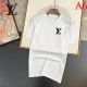 LOUIS VUITTON Men's short-sleeved T-shirt 2022 New charm Louis Vuitton LOUIS VUITTON Men's short-sleeved T-shirt 2022 New charm Louis Vuitton