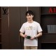 LOUIS VUITTON Men's Short Sleeve T-shirt 2022 New Eternal Classic Louis Vuitton LOUIS VUITTON Men's Short Sleeve T-shirt 2022 New Eternal Classic Louis Vuitton