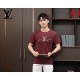 LOUIS VUITTON Men's Short Sleeve T-shirt 2022 New Eternal Classic Louis Vuitton LOUIS VUITTON Men's Short Sleeve T-shirt 2022 New Eternal Classic Louis Vuitton