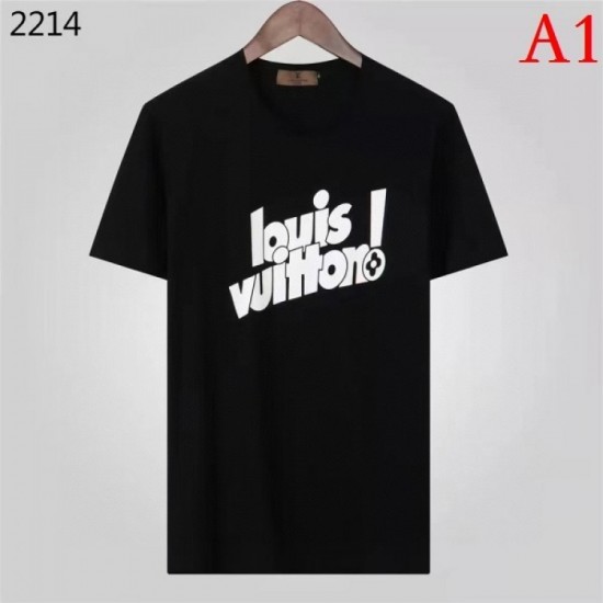 LOUIS VUITTON Men's Short Sleeve T-shirt 2022 New Easy-to-use Louis Vuitton LOUIS VUITTON Men's Short Sleeve T-shirt 2022 New Easy-to-use Louis Vuitton