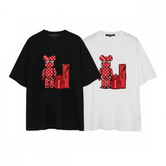 LOUIS VUITTON Men's short sleeve T-shirt 2022 New longing brand Louis Vuitton LOUIS VUITTON Men's short sleeve T-shirt 2022 New longing brand Louis Vuitton